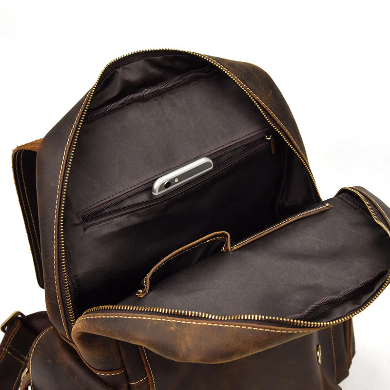 Women's Leather Rucksack | UMEA - Image 9
