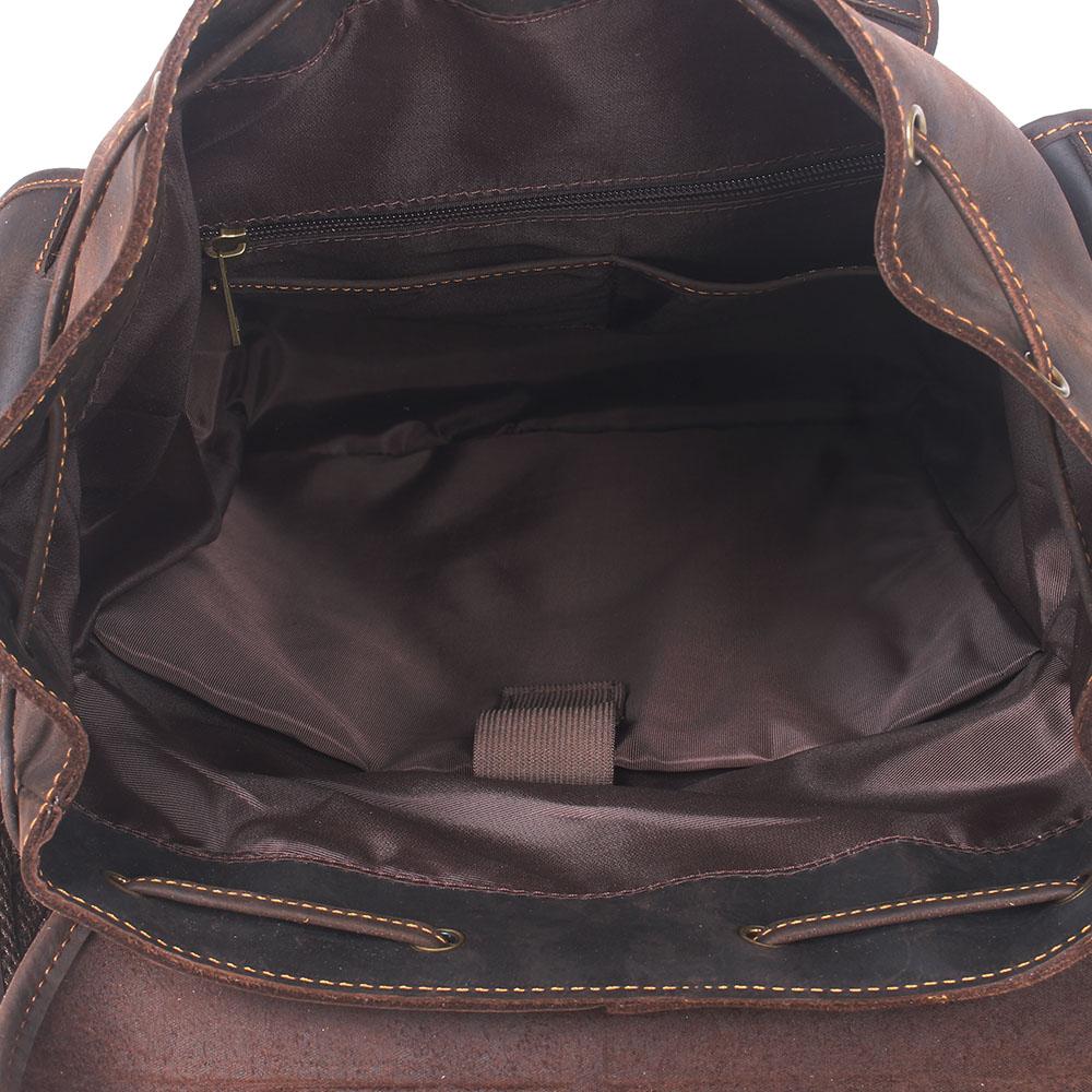 Leather Travel Backpack | WATERLOO - Image 19