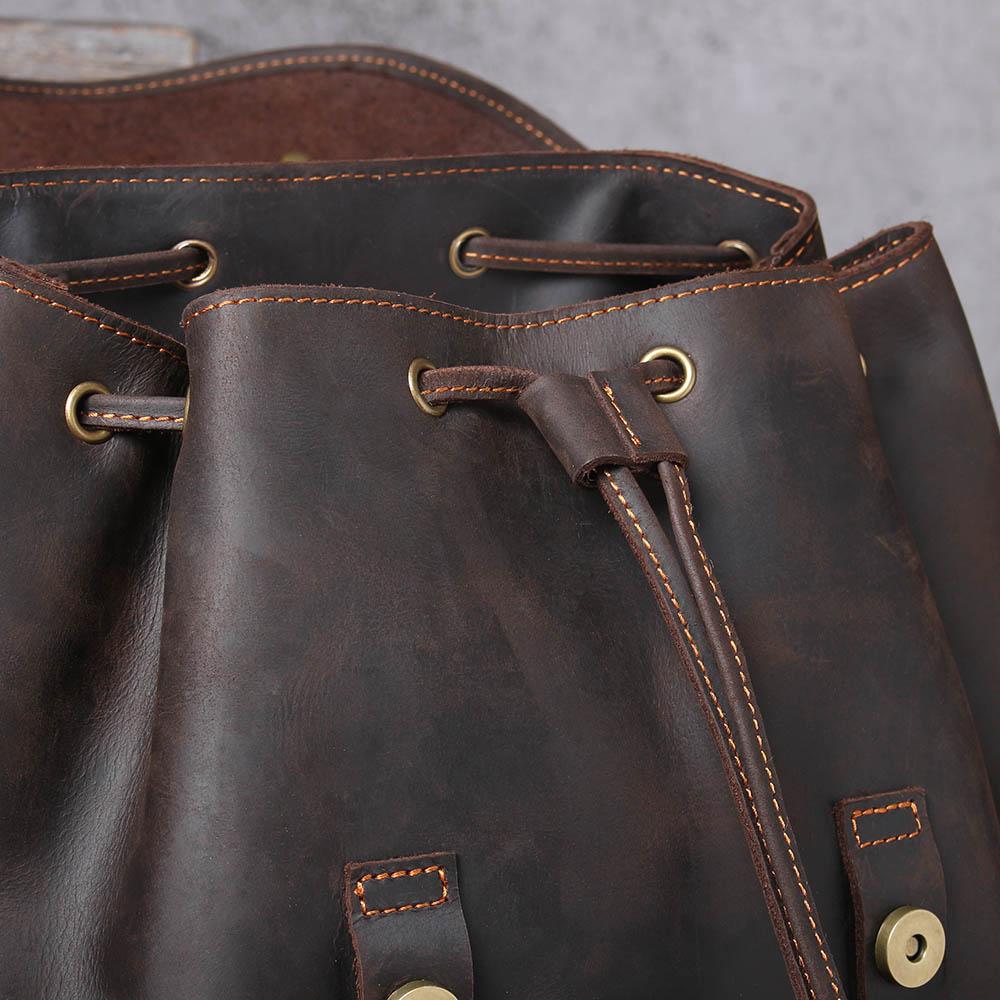 Leather Travel Backpack | WATERLOO - Image 21