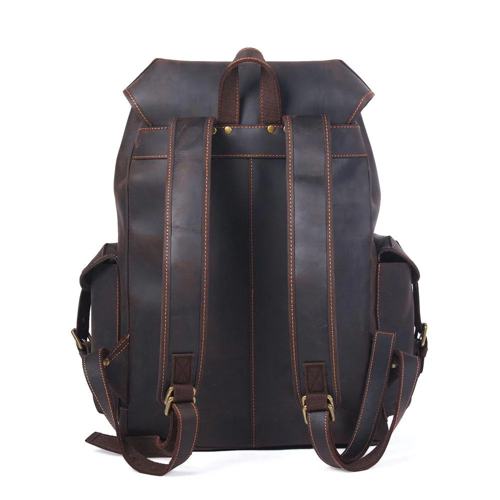 Leather Travel Backpack | WATERLOO - Image 5