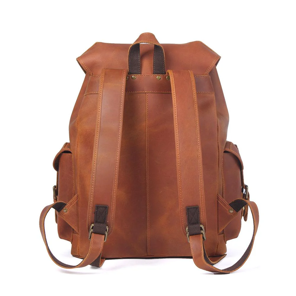 Leather Travel Backpack | WATERLOO - Image 6