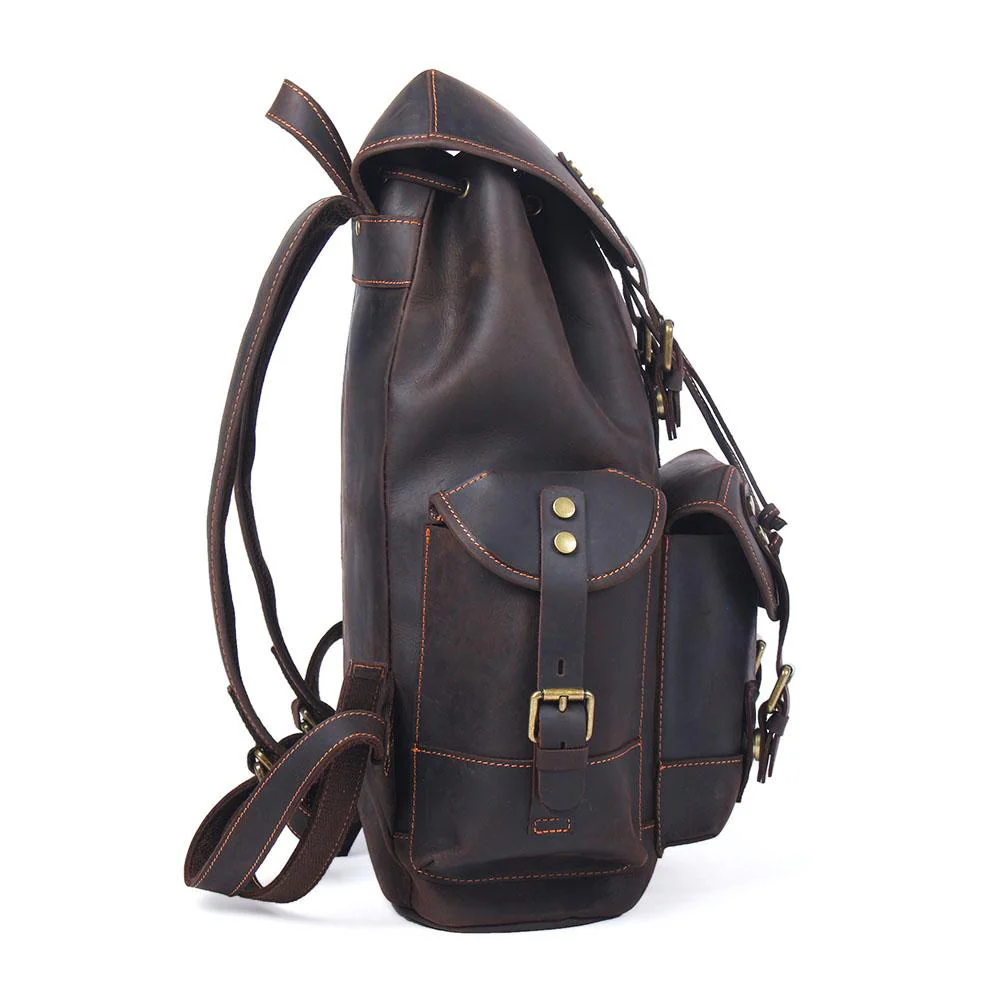 Leather Travel Backpack | WATERLOO - Image 7