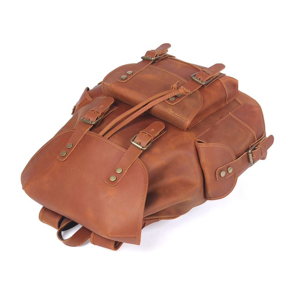 Leather Travel Backpack | WATERLOO - Image 9