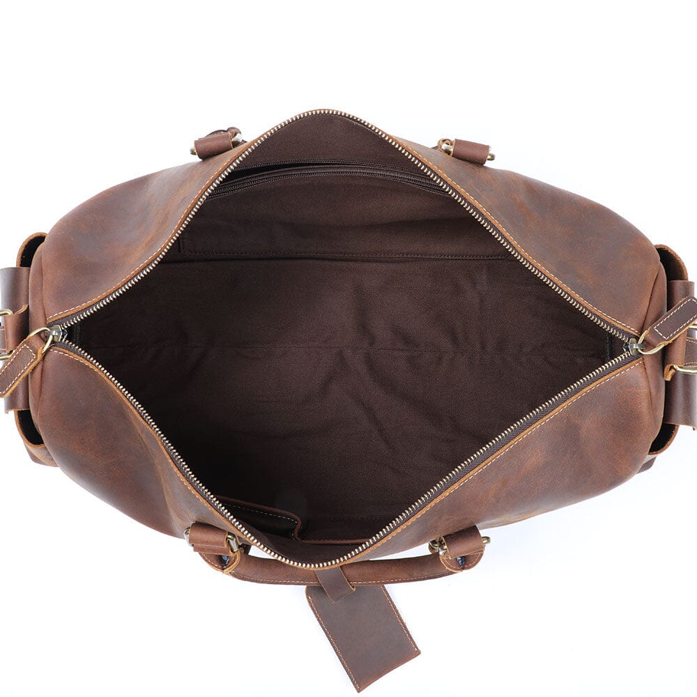 Leather Travel Duffle Bag | CARACAS - Image 10