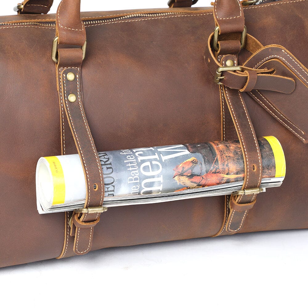 Leather Travel Duffle Bag | CARACAS - Image 16
