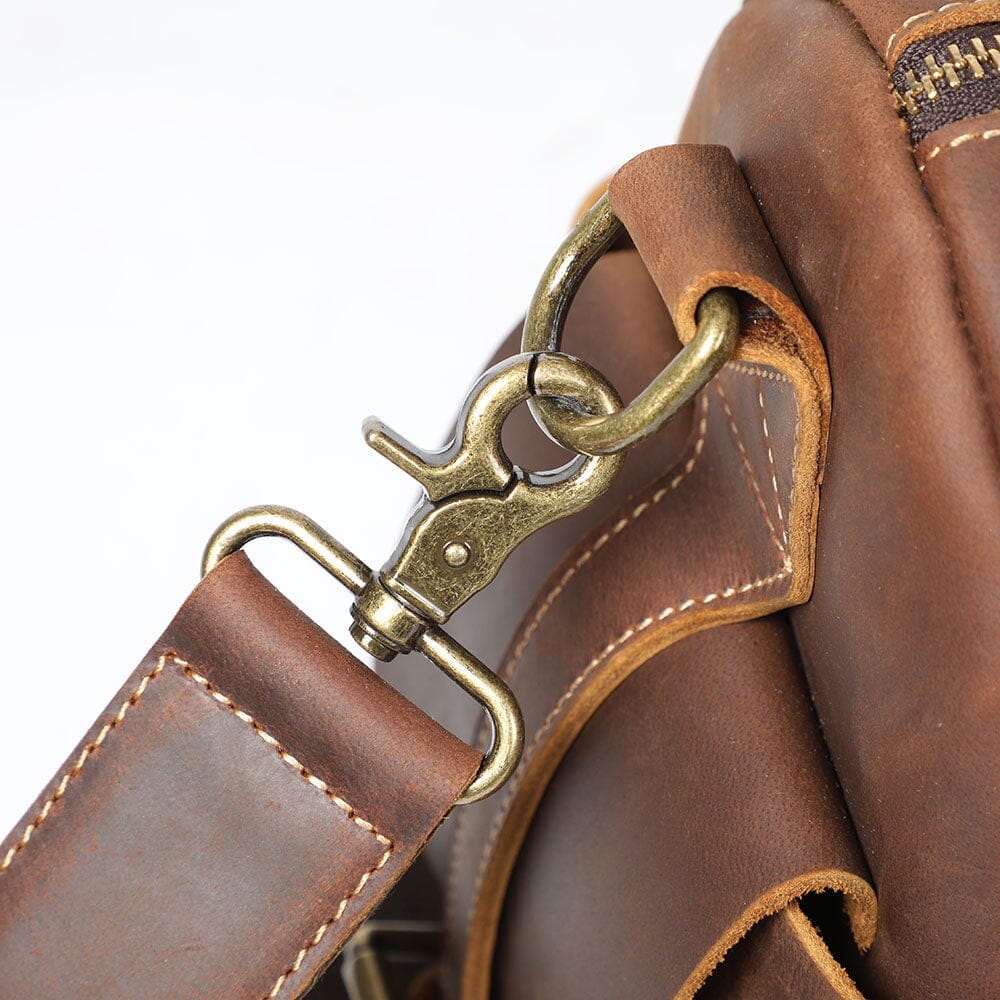 Leather Travel Duffle Bag | CARACAS - Image 18