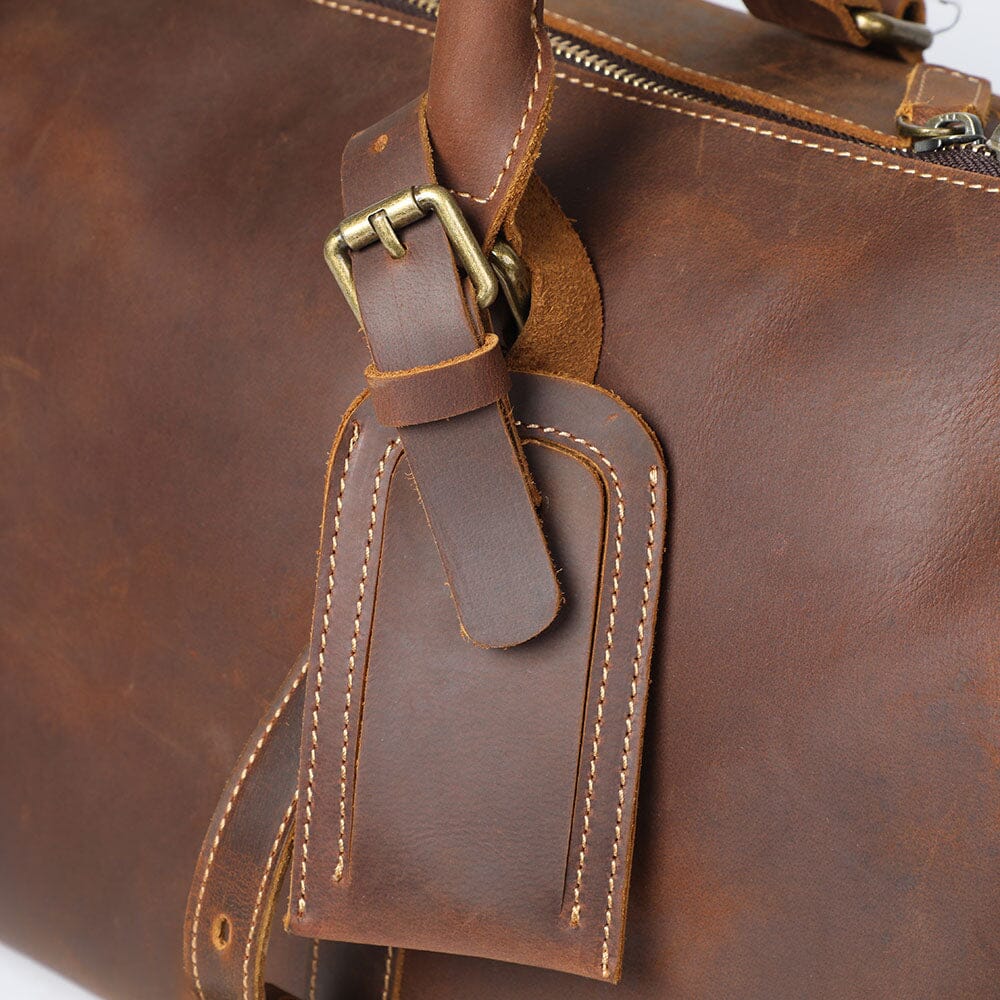 Leather Travel Duffle Bag | CARACAS - Image 21