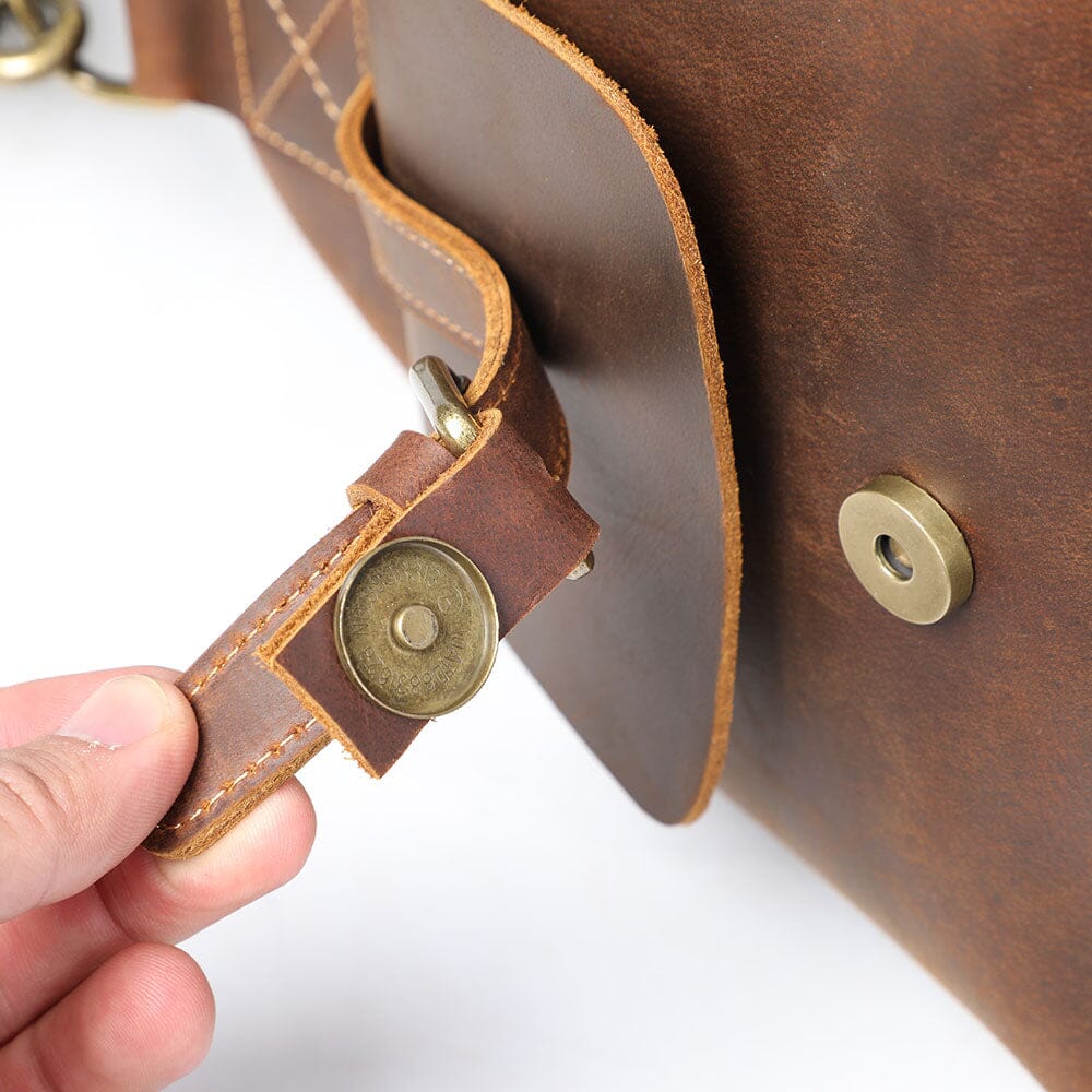 Leather Travel Duffle Bag | CARACAS - Image 22