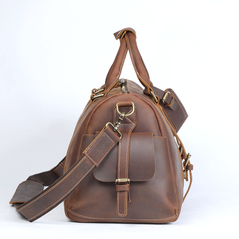 Leather Travel Duffle Bag | CARACAS - Image 6