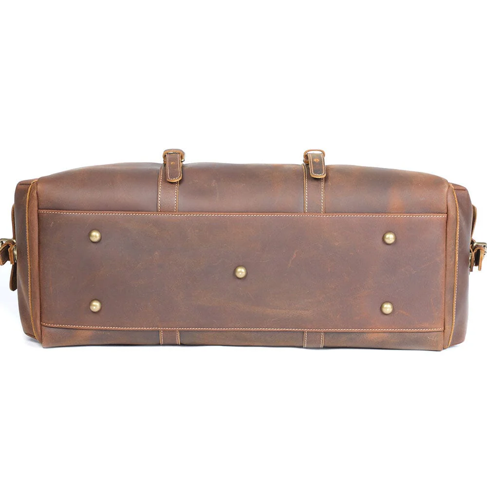Leather Travel Duffle Bag | CARACAS - Image 7