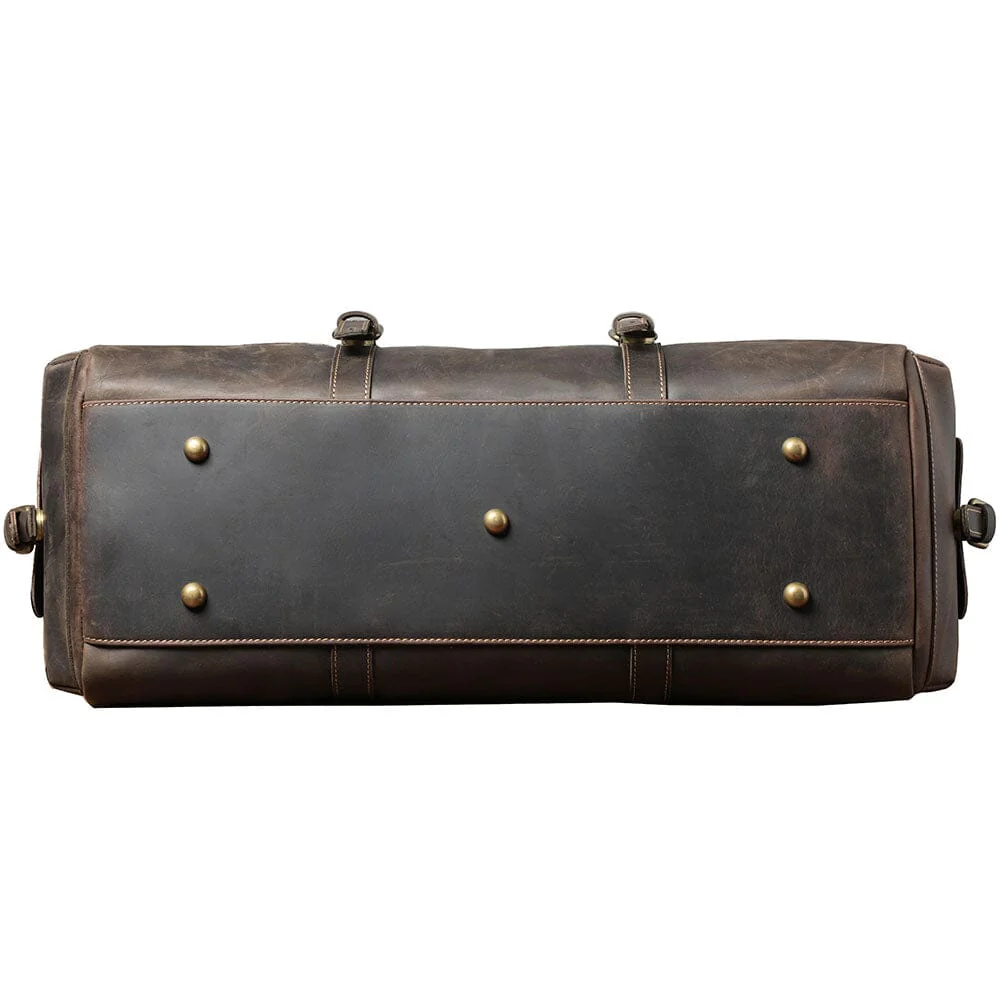 Leather Travel Duffle Bag | CARACAS - Image 8