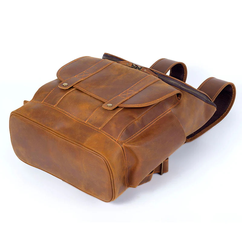 Leather Work Backpack | ROYA - Image 11