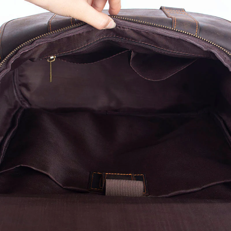 Leather Work Backpack | ROYA - Image 12