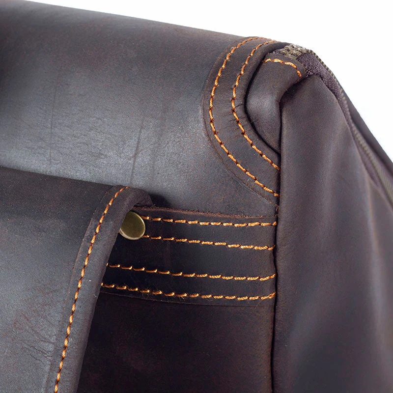 Leather Work Backpack | ROYA - Image 23