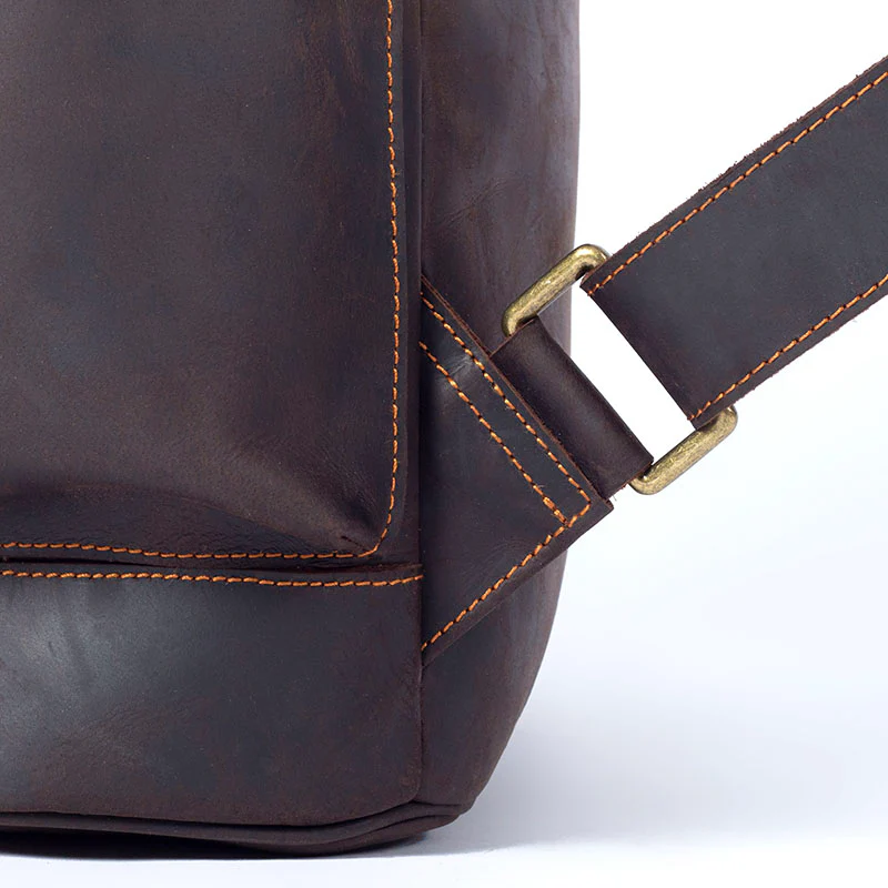 Leather Work Backpack | ROYA - Image 24