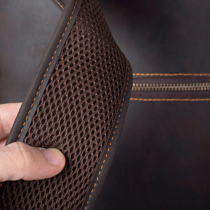 Leather Work Backpack | ROYA - Image 29
