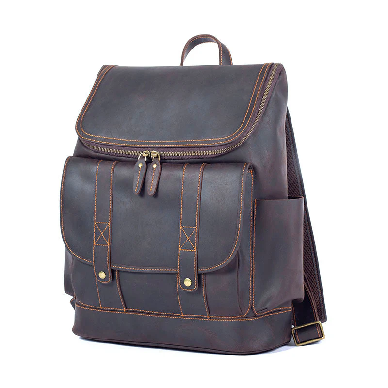 Leather Work Backpack | ROYA - Image 3