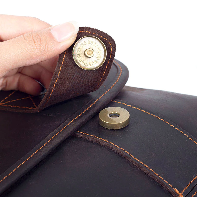 Leather Work Backpack | ROYA - Image 30