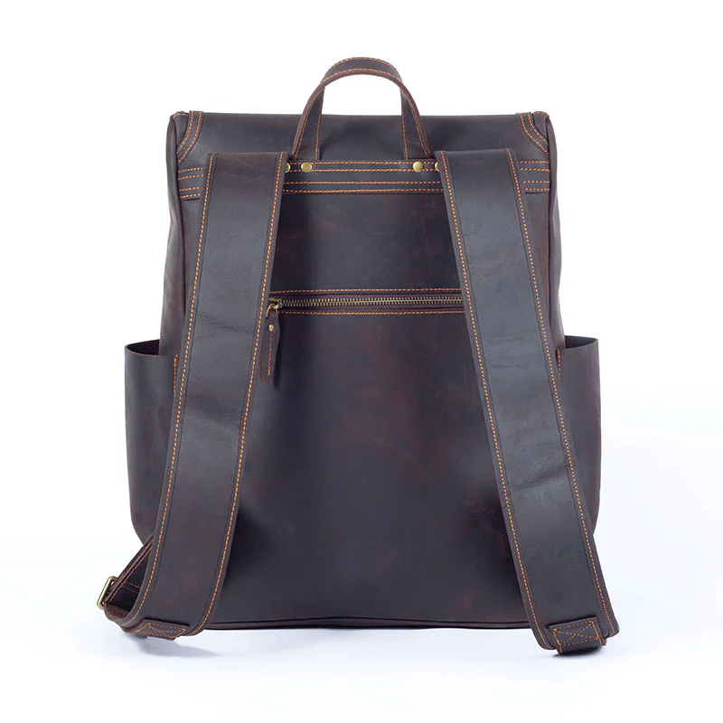 Leather Work Backpack | ROYA - Image 6