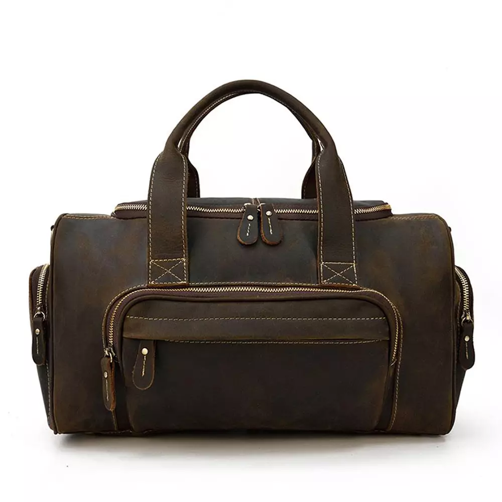 Mens Leather Holdall | GUAYAQUIL