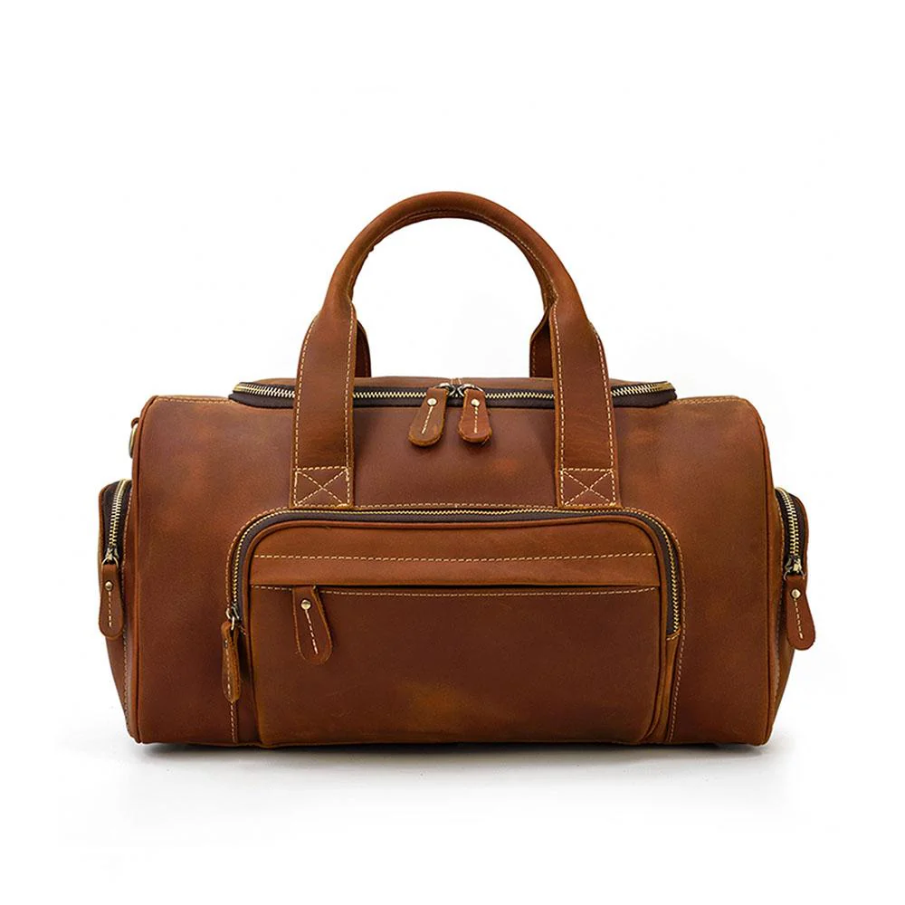 Mens Leather Holdall | GUAYAQUIL - Image 2