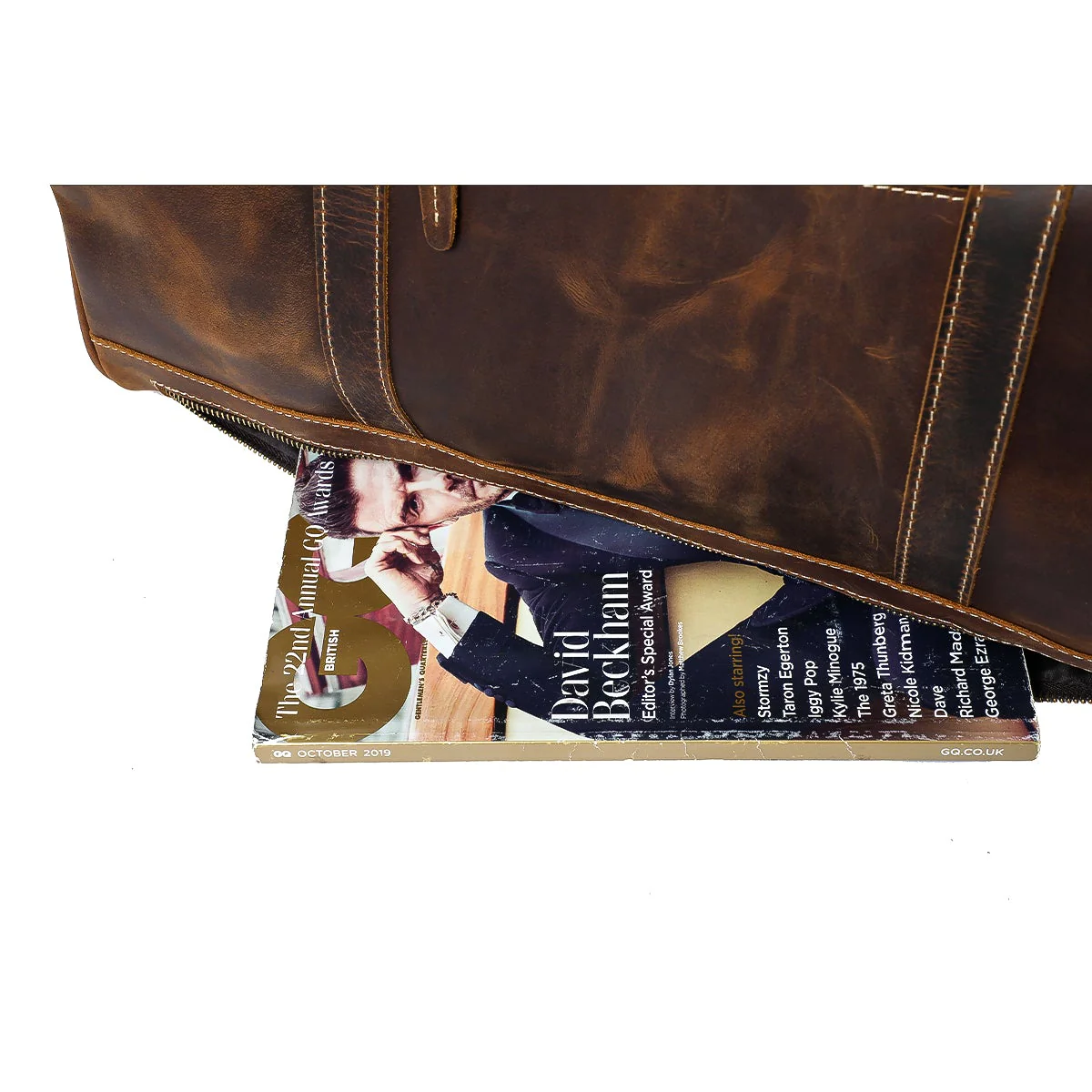 Mens Leather Travel Bag | CORDOBA - Image 12