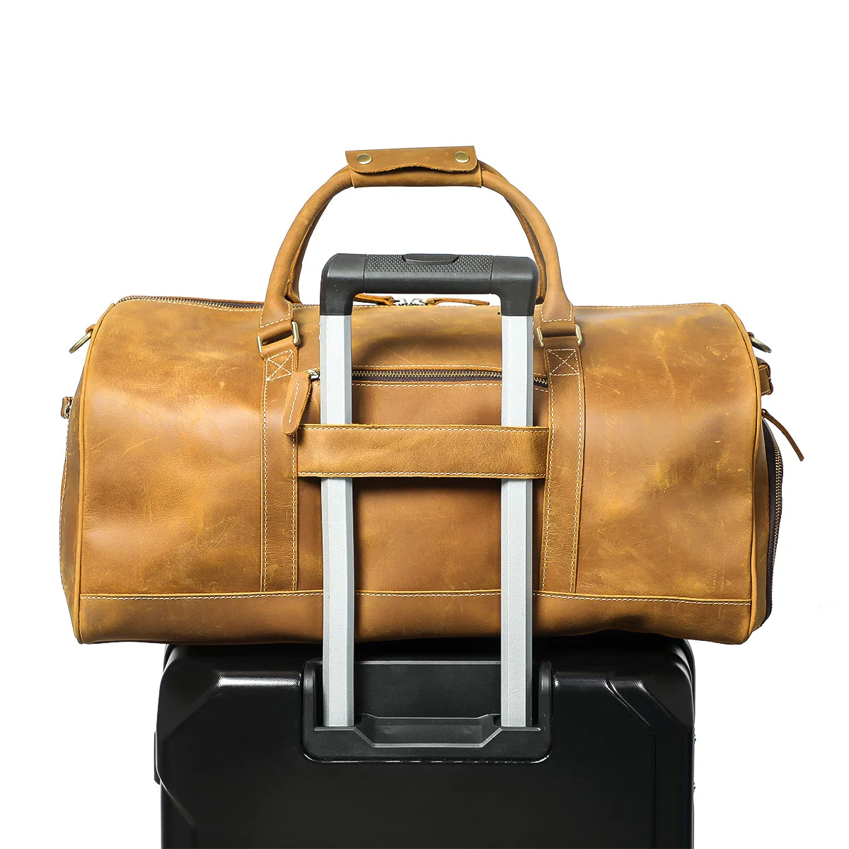 Mens Leather Travel Bag | CORDOBA - Image 26