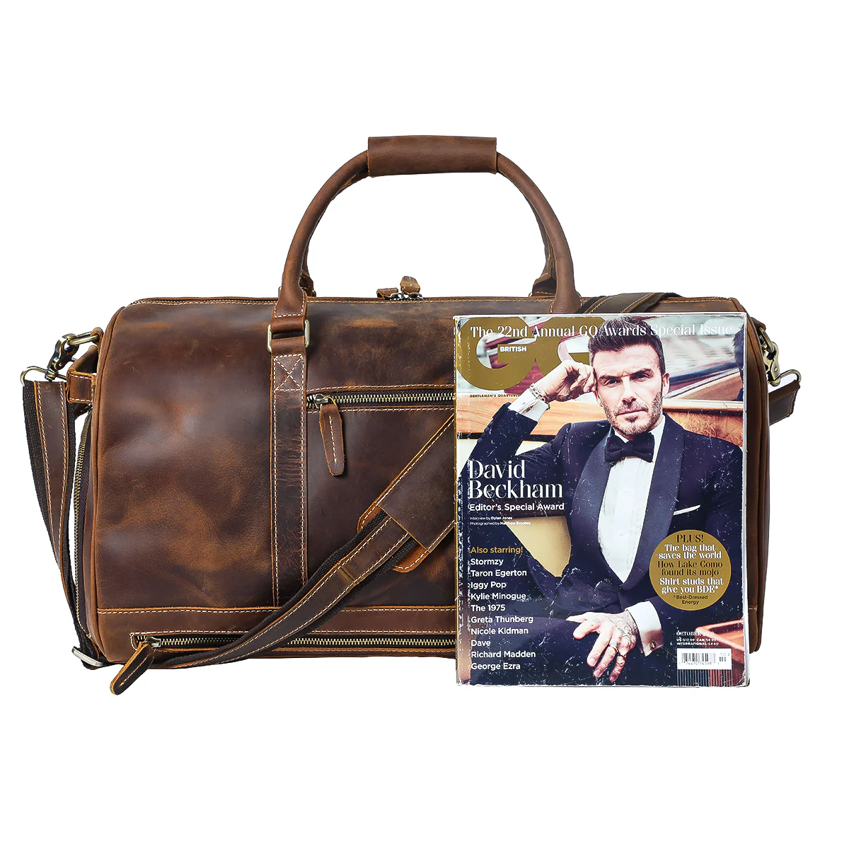 Mens Leather Travel Bag | CORDOBA - Image 4