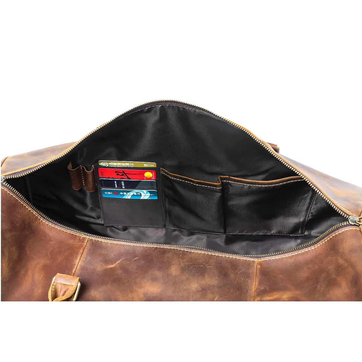 Mens Leather Travel Bag | CORDOBA - Image 8