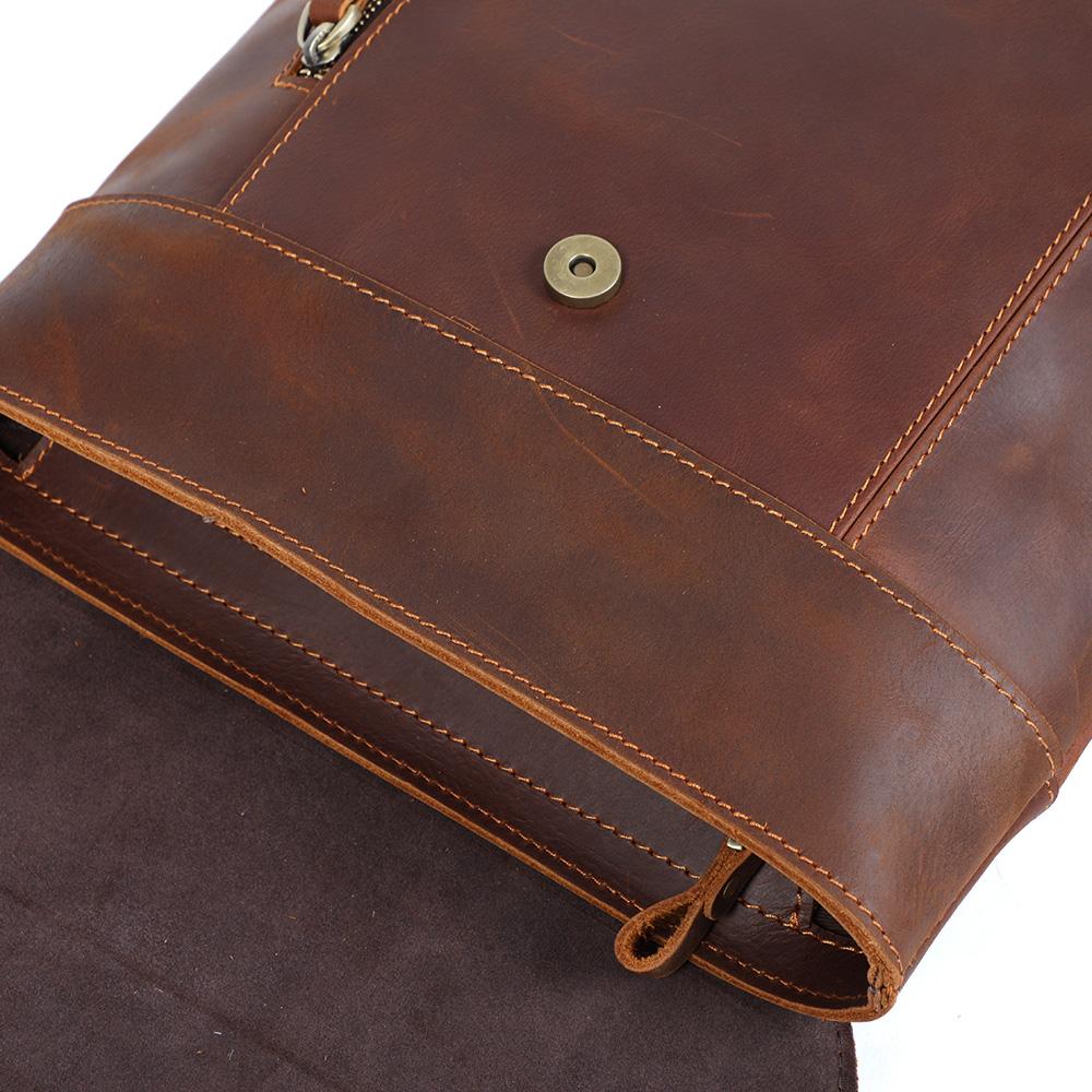 Small Leather Rucksack | ITHYA - Image 16