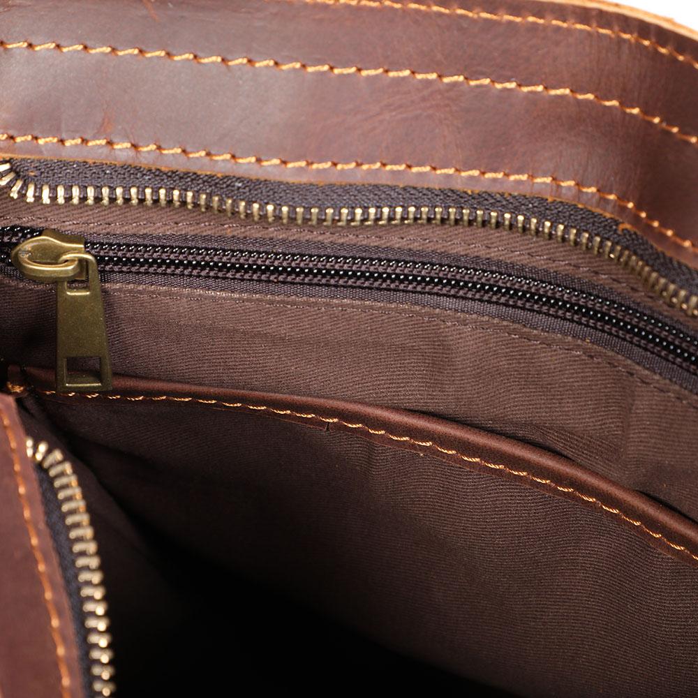 Small Leather Rucksack | ITHYA - Image 17