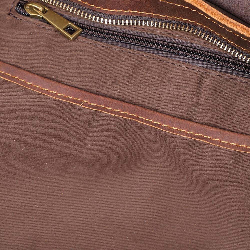 Small Leather Rucksack | ITHYA - Image 25