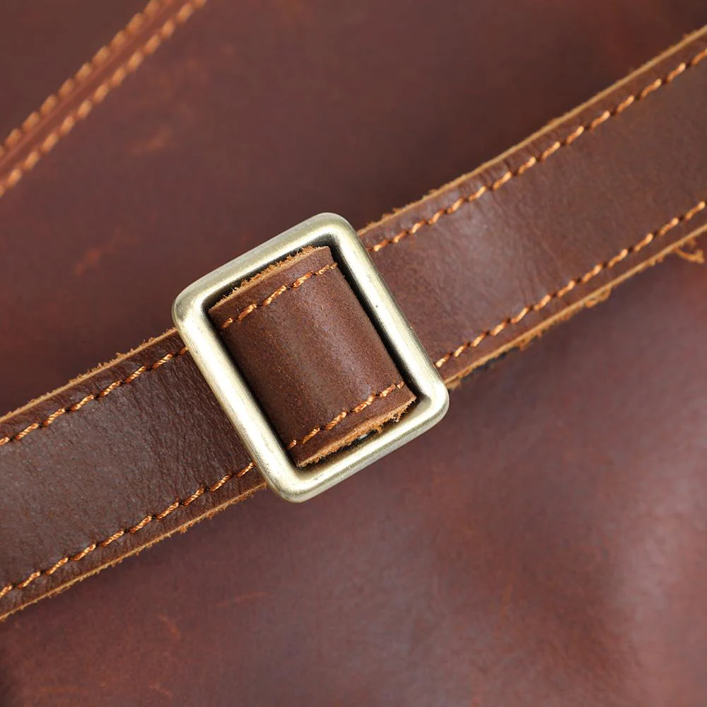 Small Leather Rucksack | ITHYA - Image 27