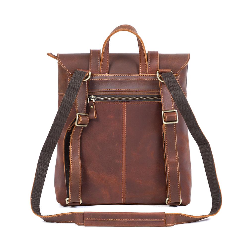 Small Leather Rucksack | ITHYA - Image 4