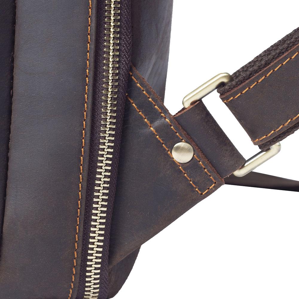 Tan Leather Rucksack | CODA - Image 16
