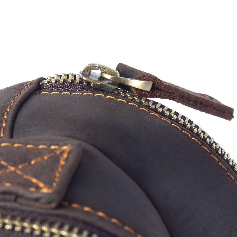 Tan Leather Rucksack | CODA - Image 17