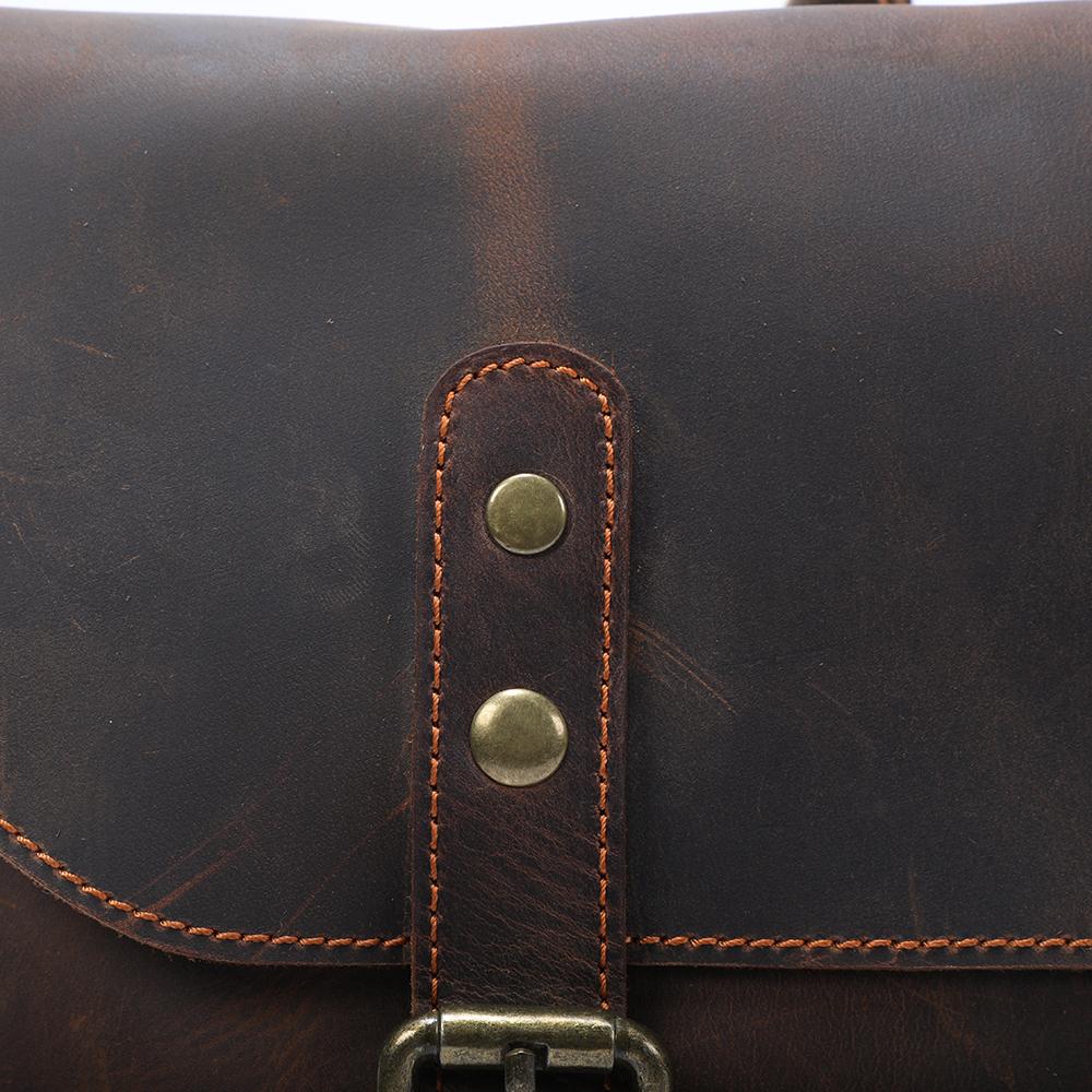 Vintage Leather Backpack | ALBA - Image 11