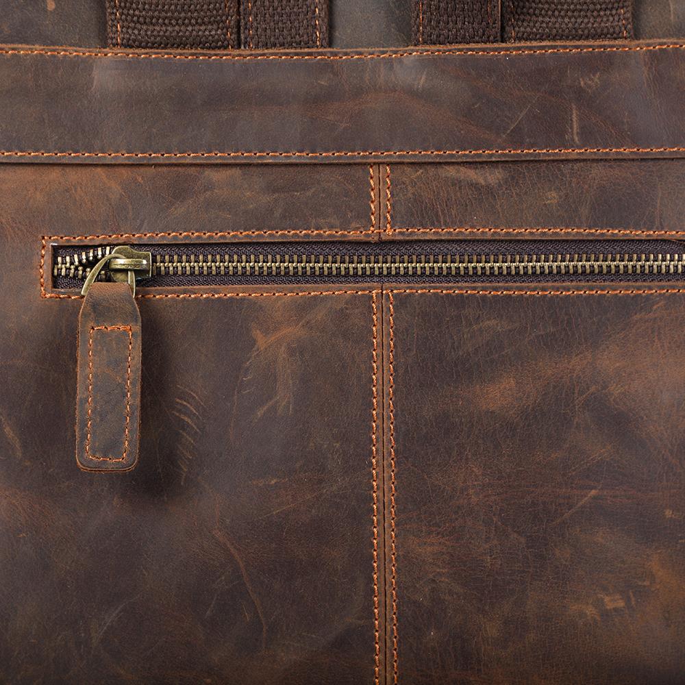 Vintage Leather Backpack | ALBA - Image 13