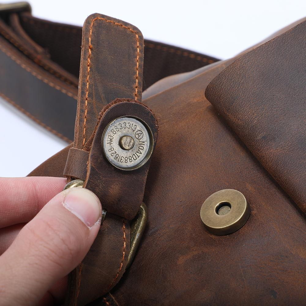 Vintage Leather Backpack | ALBA - Image 14