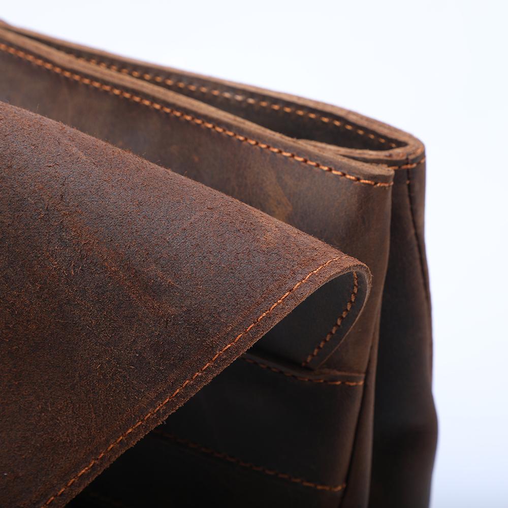 Vintage Leather Backpack | ALBA - Image 16