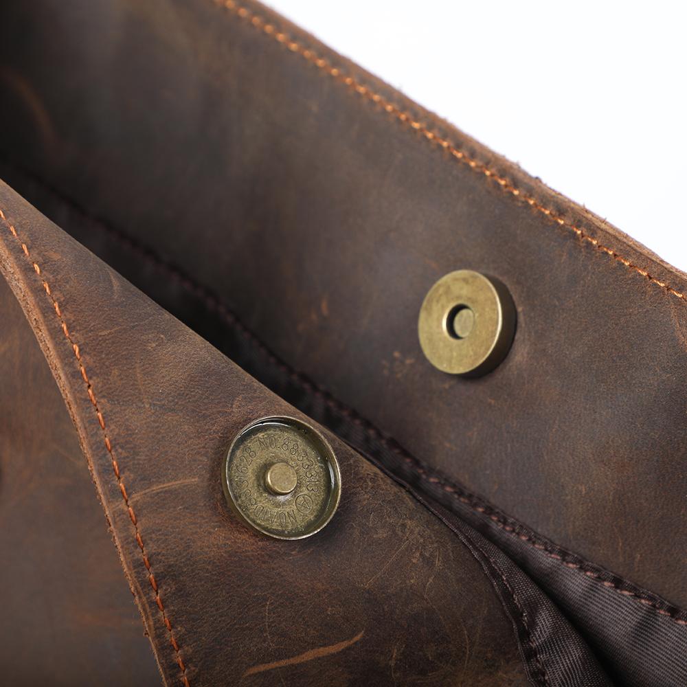 Vintage Leather Backpack | ALBA - Image 17