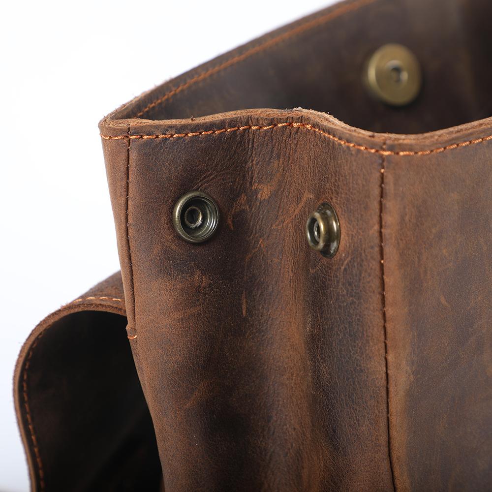 Vintage Leather Backpack | ALBA - Image 18
