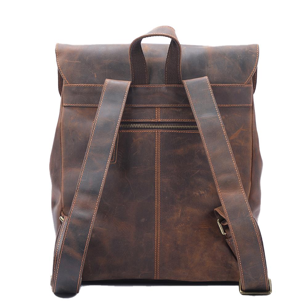 Vintage Leather Backpack | ALBA - Image 4