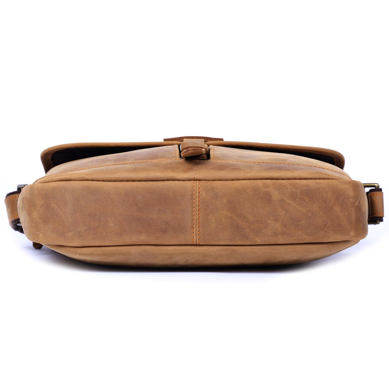 Vintage Leather Messenger Bag | ERIKA - Image 11