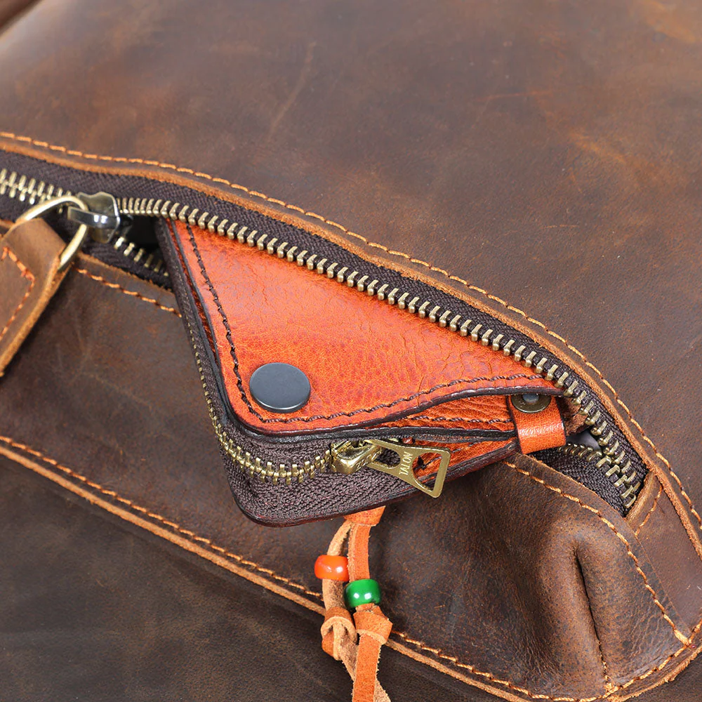 Women's Leather Backpack | AYA - Image 11
