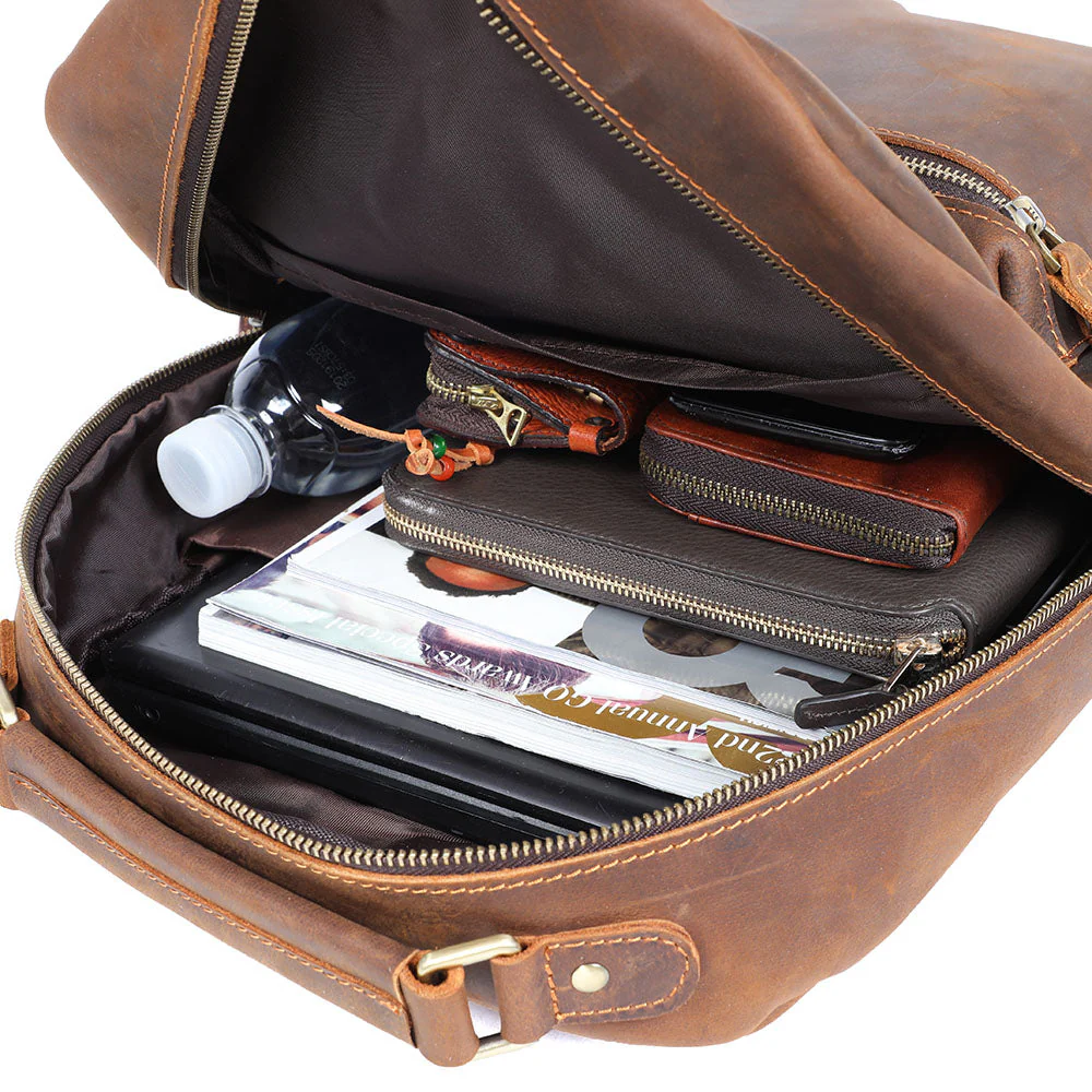Women's Leather Backpack | AYA - Image 8