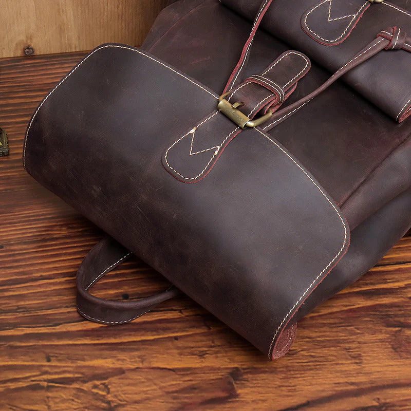 Womens Leather Backpack | EKO - Image 11