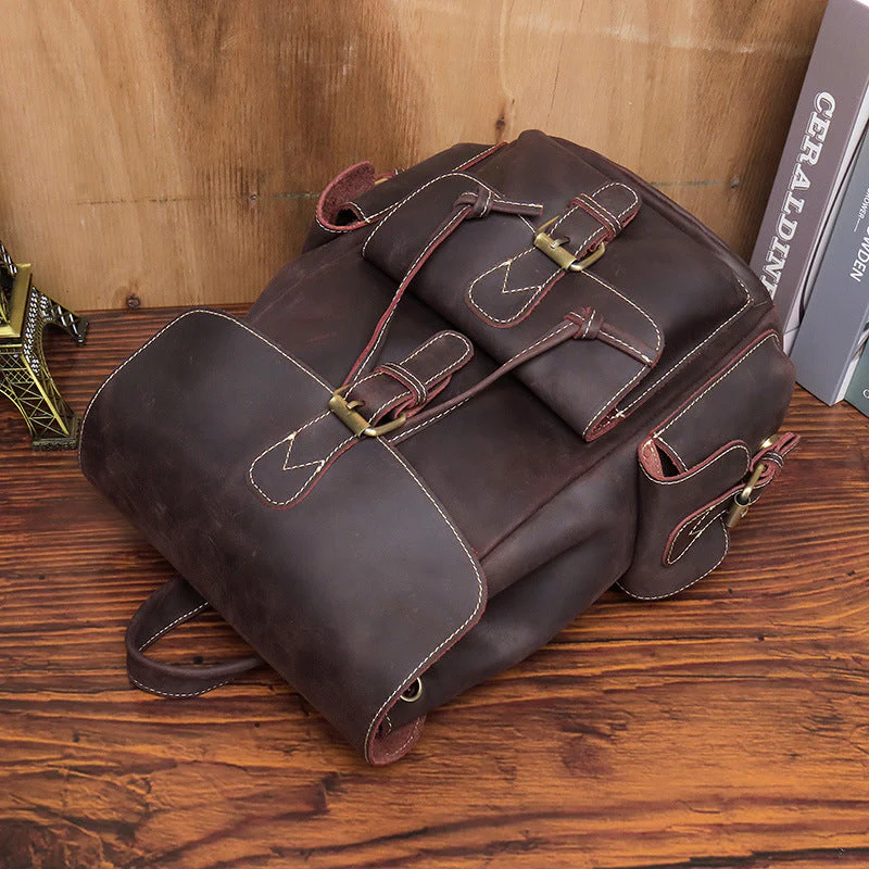 Womens Leather Backpack | EKO - Image 12