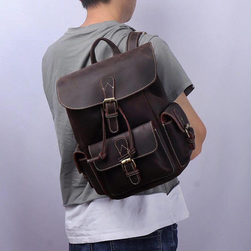 Womens Leather Backpack | EKO - Image 6
