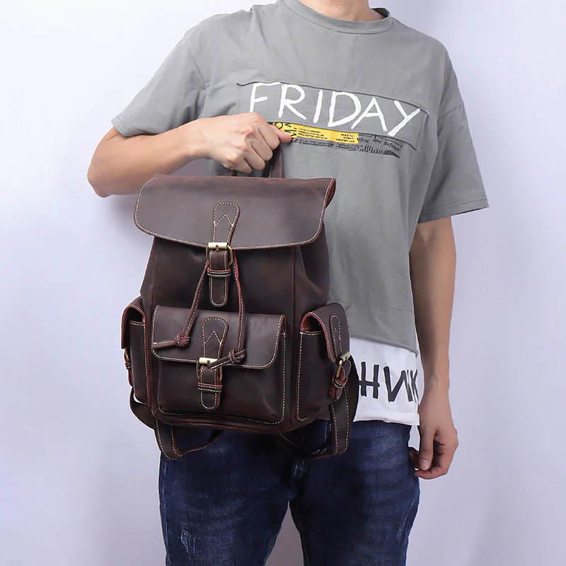 Womens Leather Backpack | EKO - Image 7